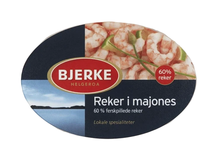 Reker i Majones 60% 180g