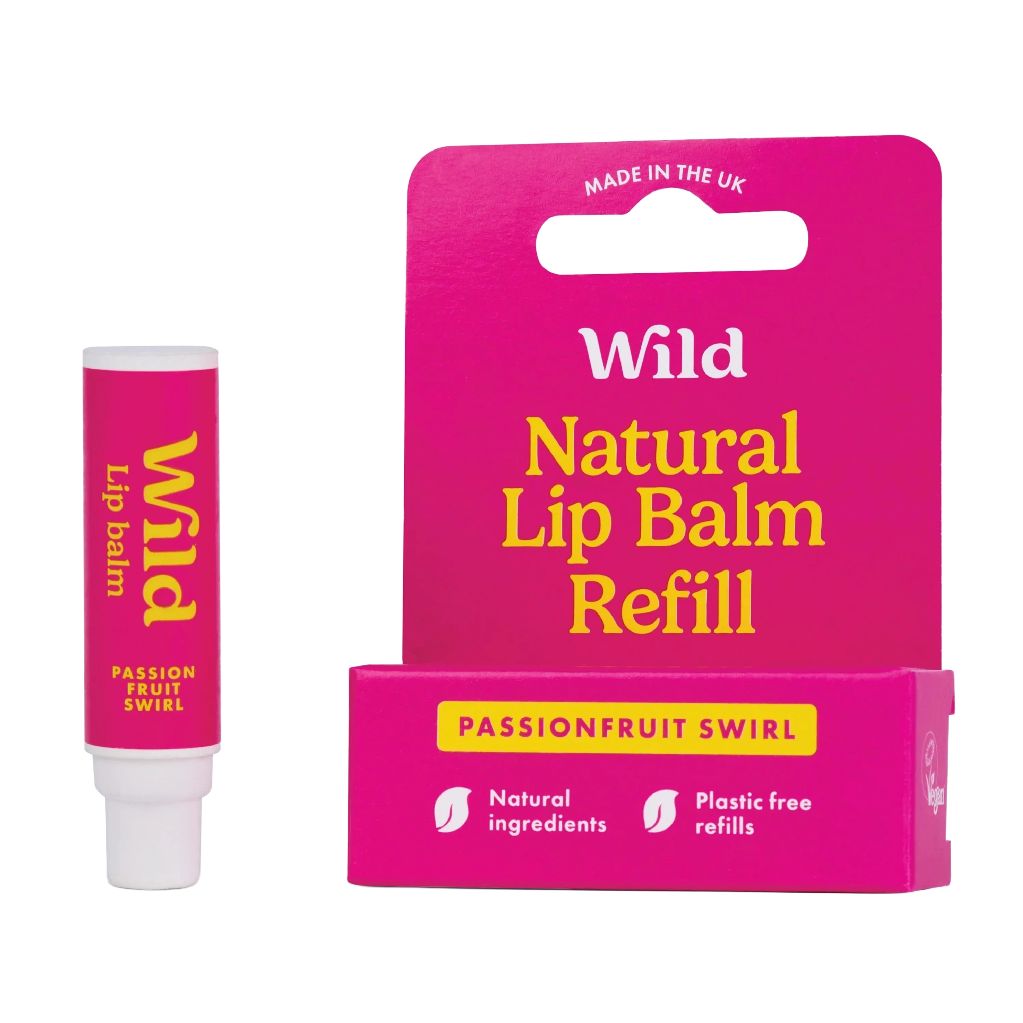 Wild Lip Balm refill Passionfruit
