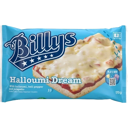 Pan Pizza Halloumi Dream
