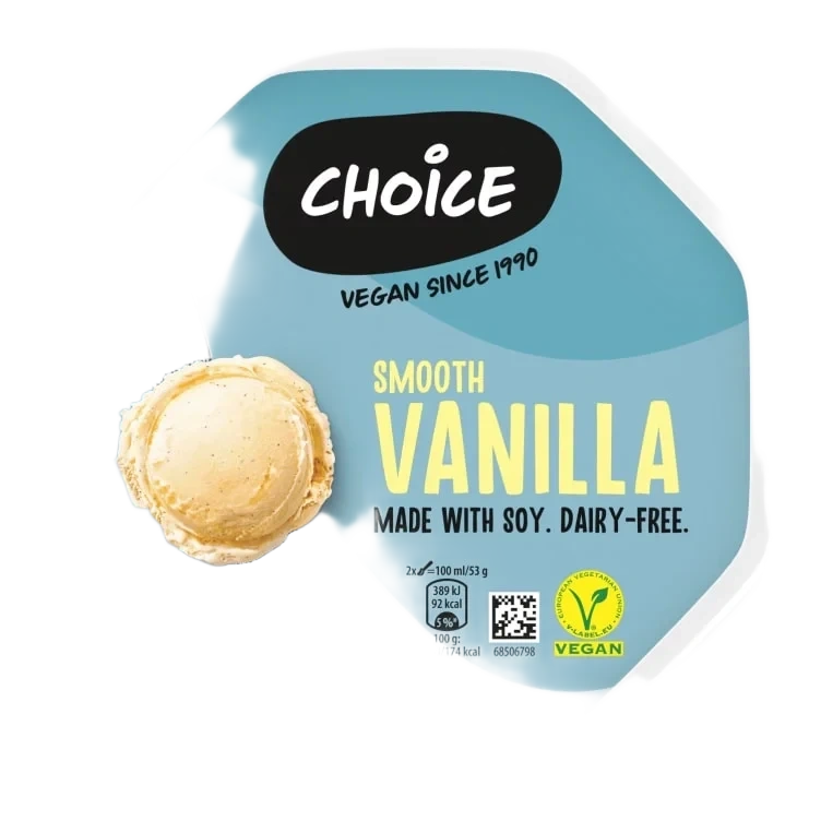 Choice Soyais Smooth Vanilje 750ml