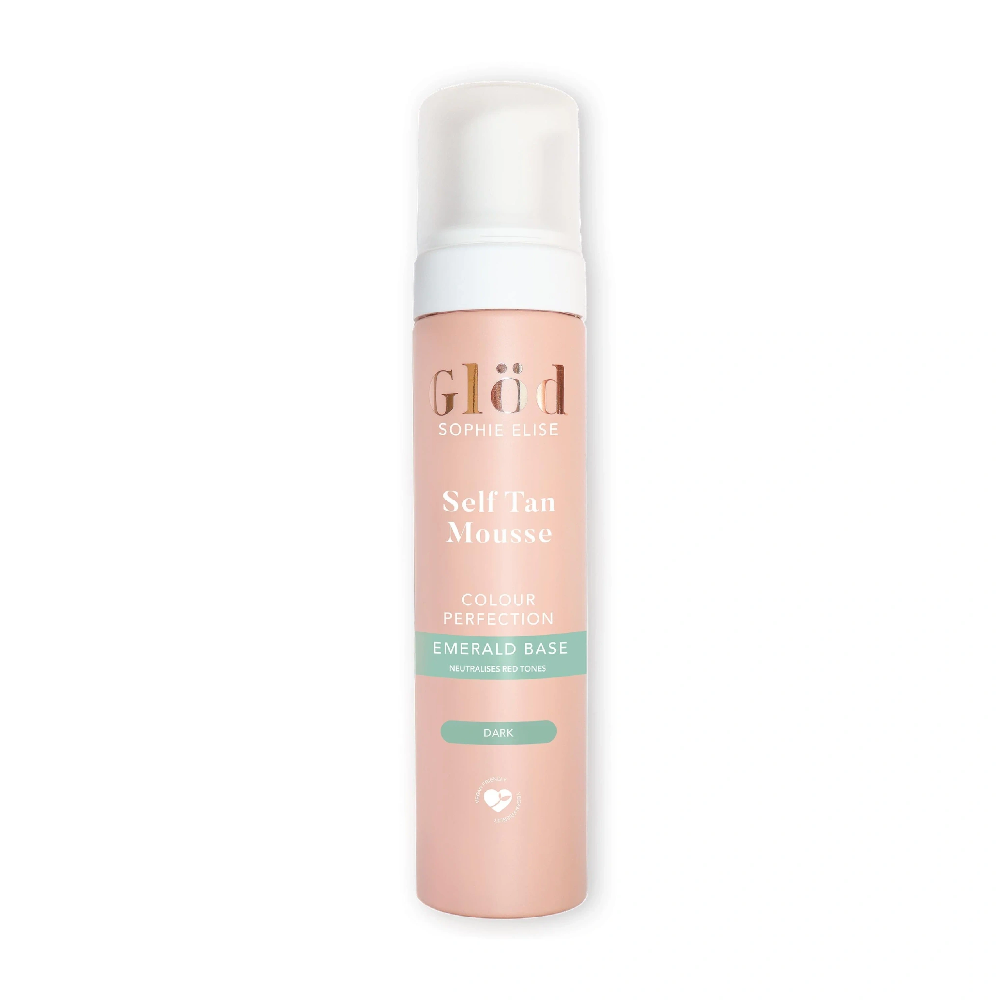 Glöd Sophie Elise Self Tan Mousse Color Perfection, Emerald Dark, 200 ml
