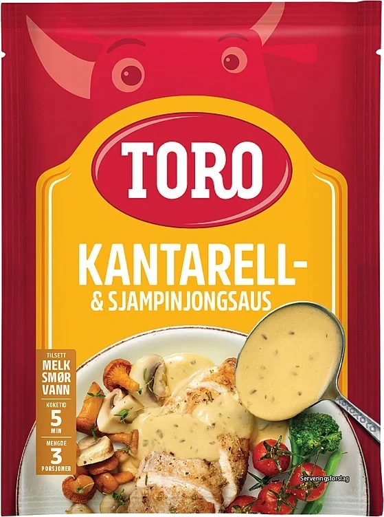Kantarell/sjampinjongsaus 23g