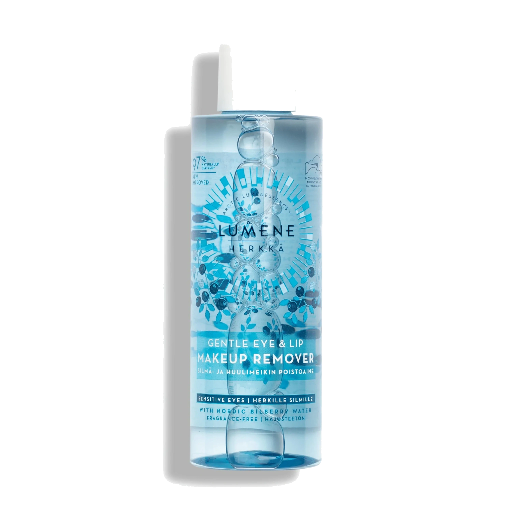 Lumene Gentle Eye & Lip Makeup Remover, 100 ml