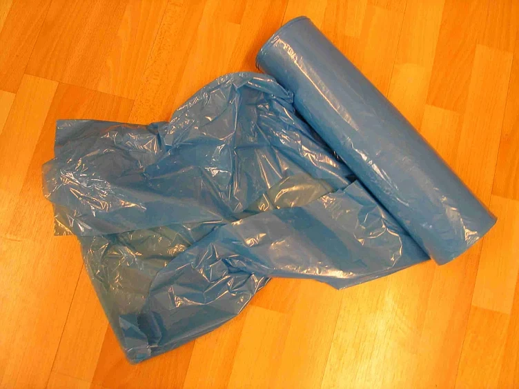 Foringsekk Blå Ldpe 60/38x60cm