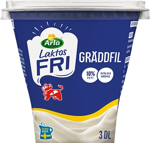 Laktosfri gräddfil 10%