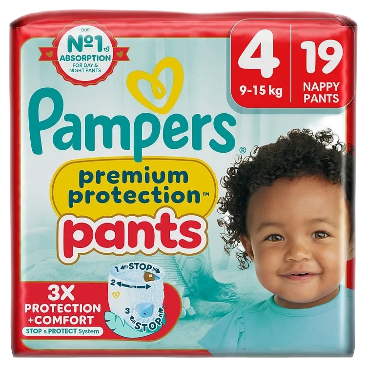 Pampers Bleier Premprot Pants S4 9-15kg 19stk