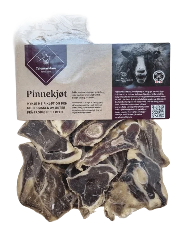 ¤TELEMARKLAM Pinnekjøtt 1.5kg Telemarklam 1.5kg