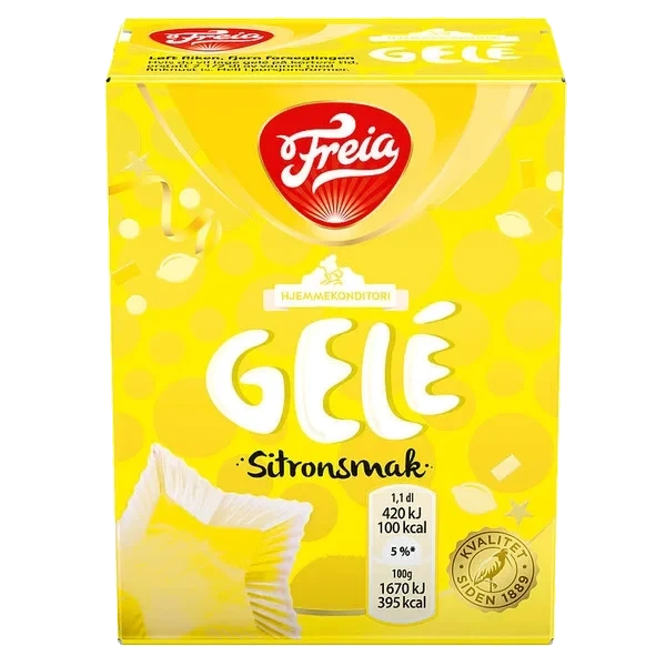 Gele Sitron 125g Freia