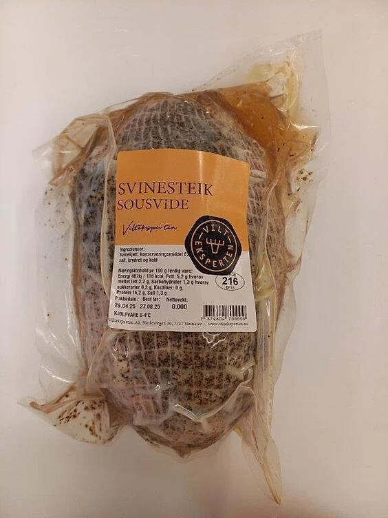 Svinesteik Sousvide Vilteksperten