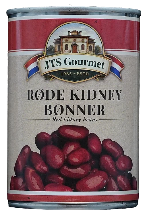 Røde kidney bønner  420g