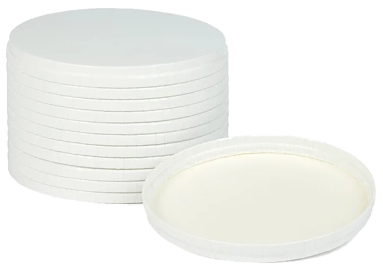 Lokk Coppa Pap/pla250/350ml Hvit