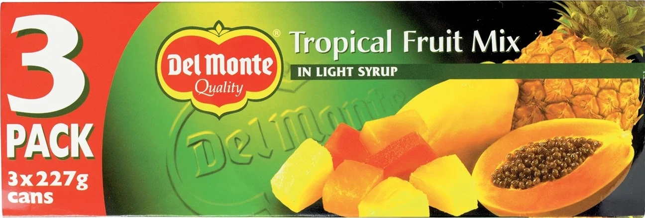 Tropical Mix 3-pack i light syrup
