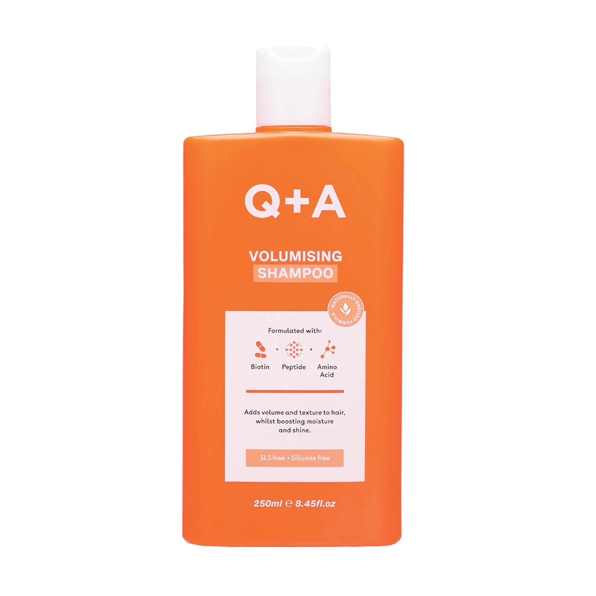 Q+A Volumising Shampoo, 250 ml