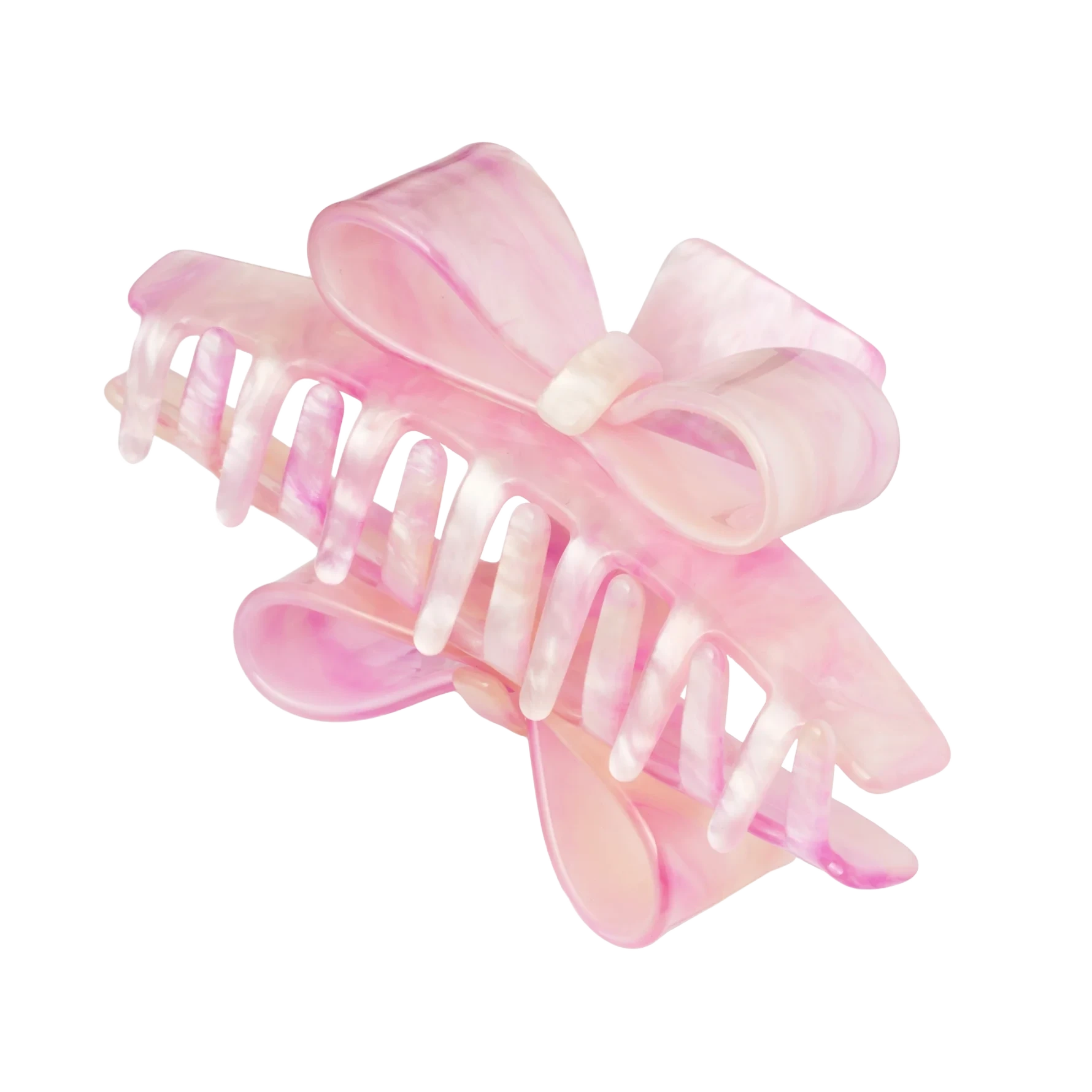 KICKS Beauty Bow Claw Clip Pink
