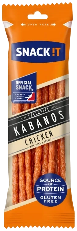 Kabanos Kylling 120g Snackit