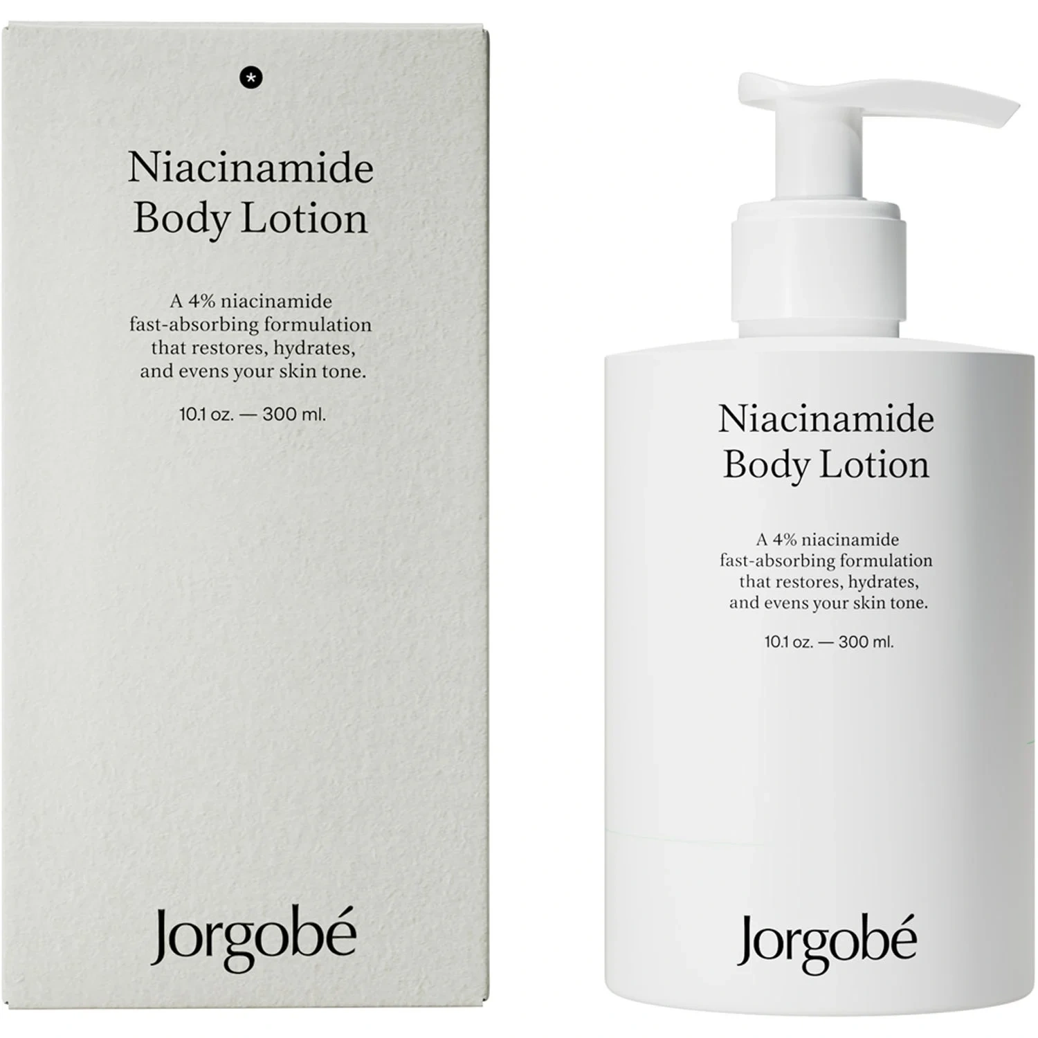 Jorgobé Niacinamide Body Lotion
