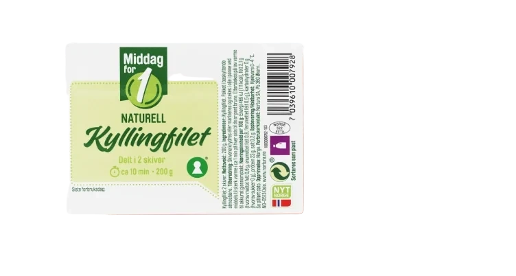 Kyllingfilet skiver 200g Kiwi