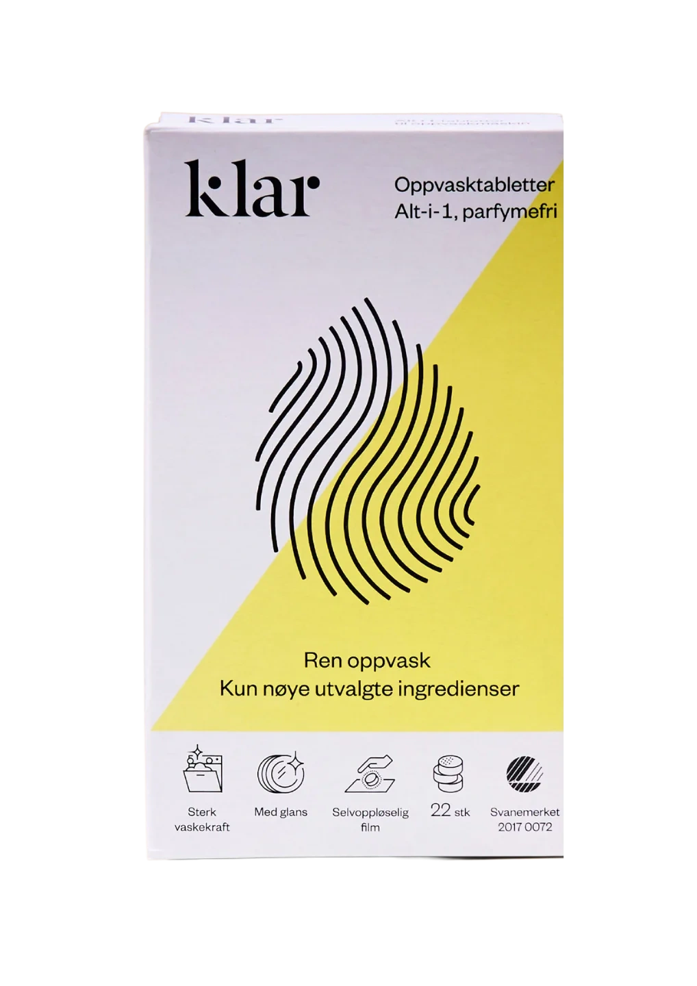 Oppvasktabletter Klar
