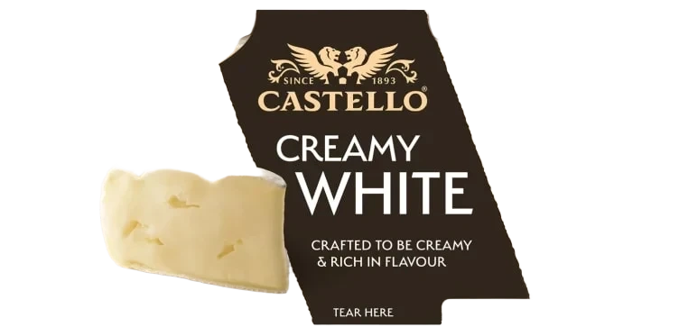 White vitmögelost 150 g