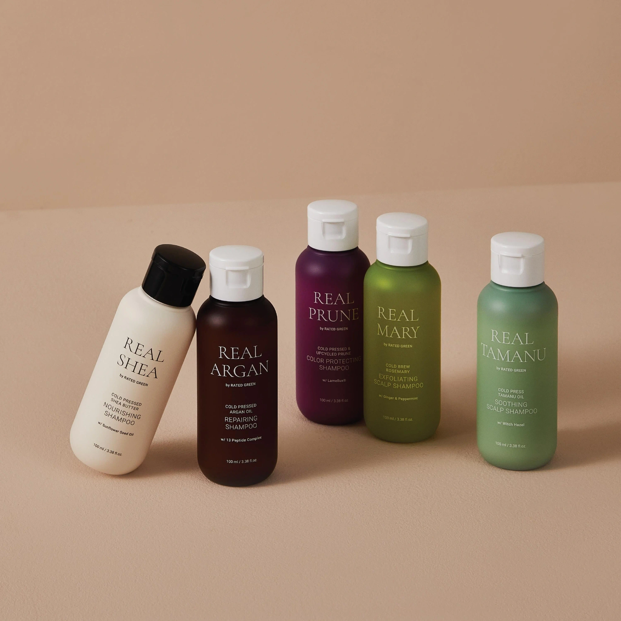 Rated Green Cold Pressed Argan Oil Reparing Shampoo, 100 ml