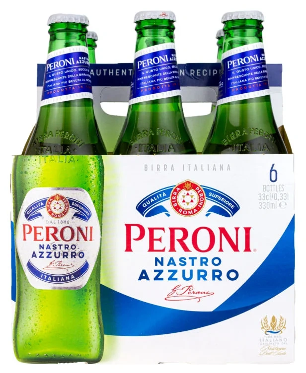Peroni Nastro Azzurro 0,33lx6 flaske
