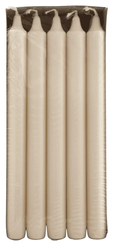 Moda Kronelys Champagne 24cm 10stk