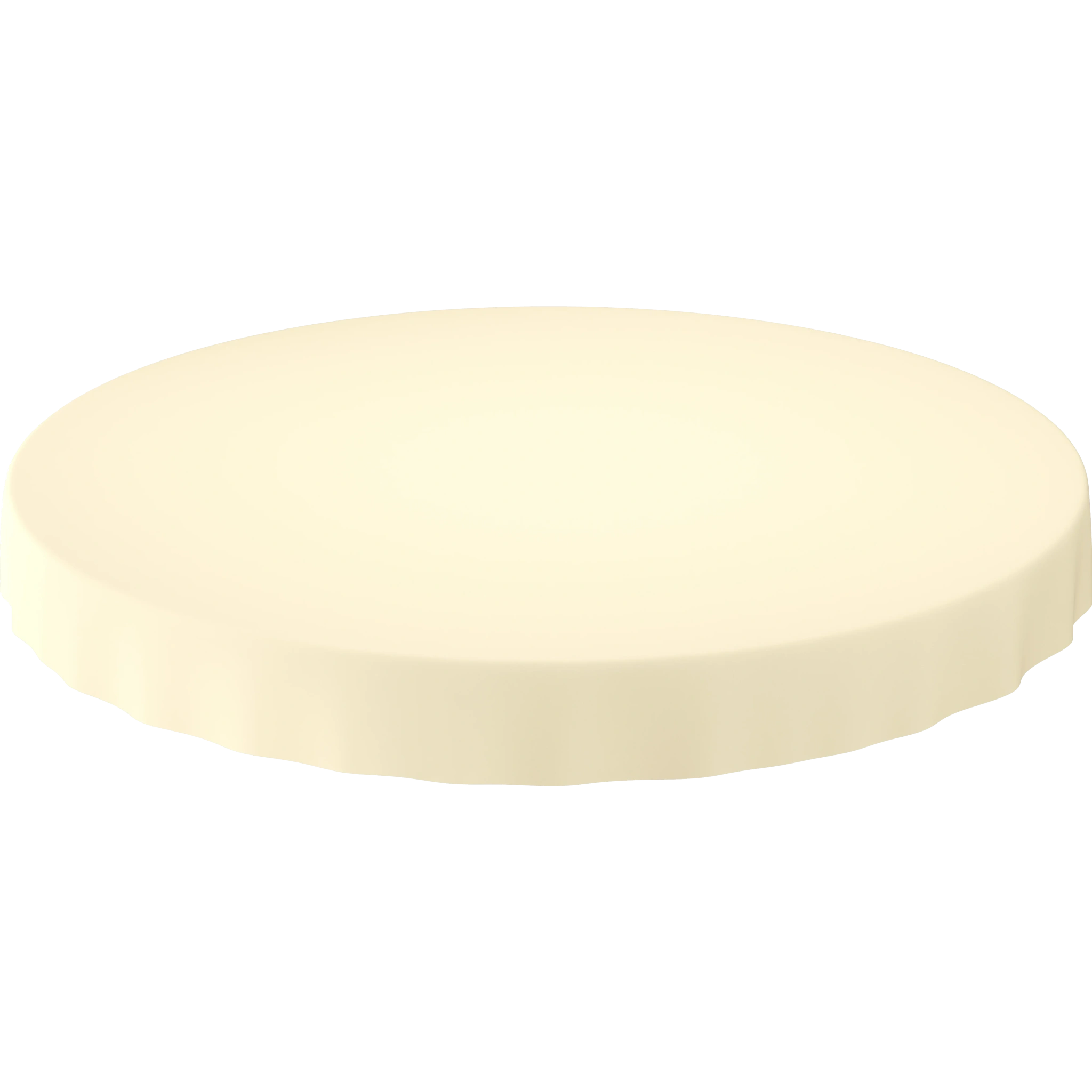 Evolin® borddug, rund Cream