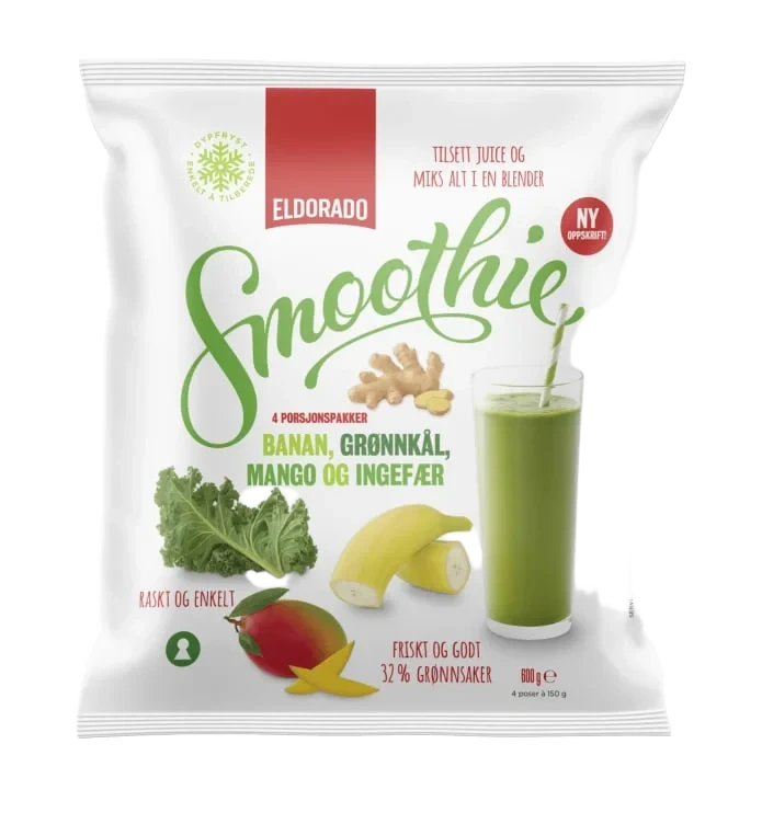 Smoothie Grønn 600g Eldorado