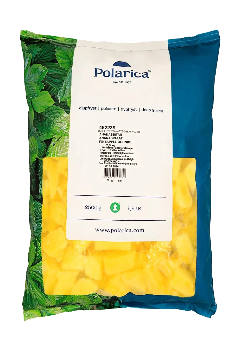 Ananasbitar 2x2,5kg