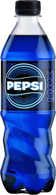 Pepsi Max Electric Blue 0,5l flaske
