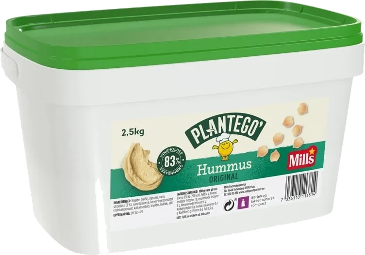 Hummus naturell  2,5kg