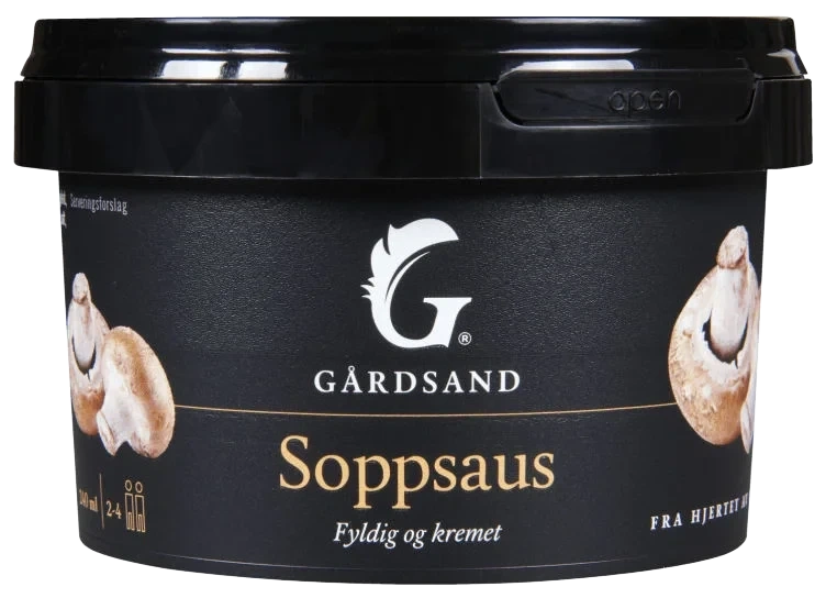 Soppsaus  kremet fersk 240ml