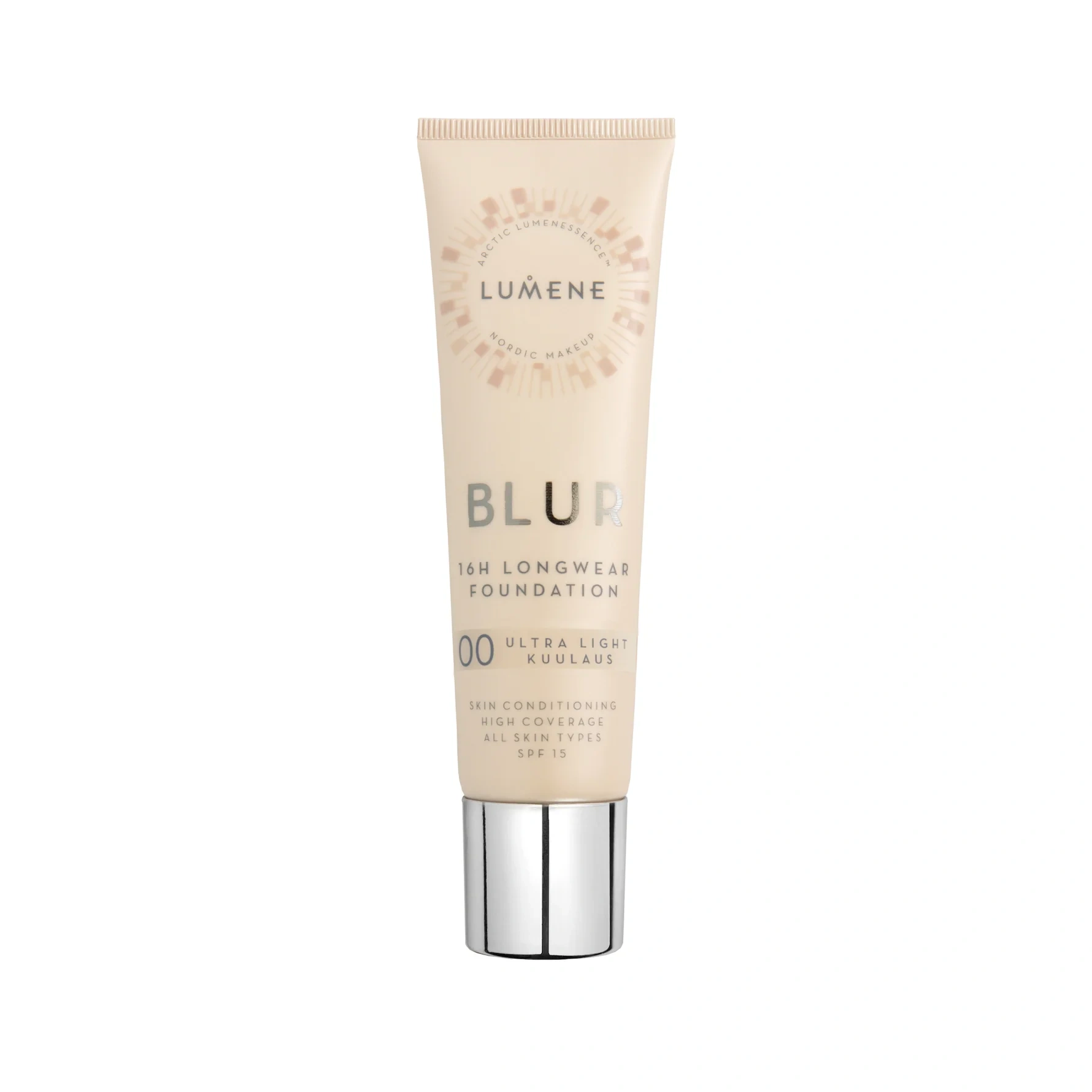 Lumene Blur 16H Longwear SPF15 Foundation 00 Ultra Light