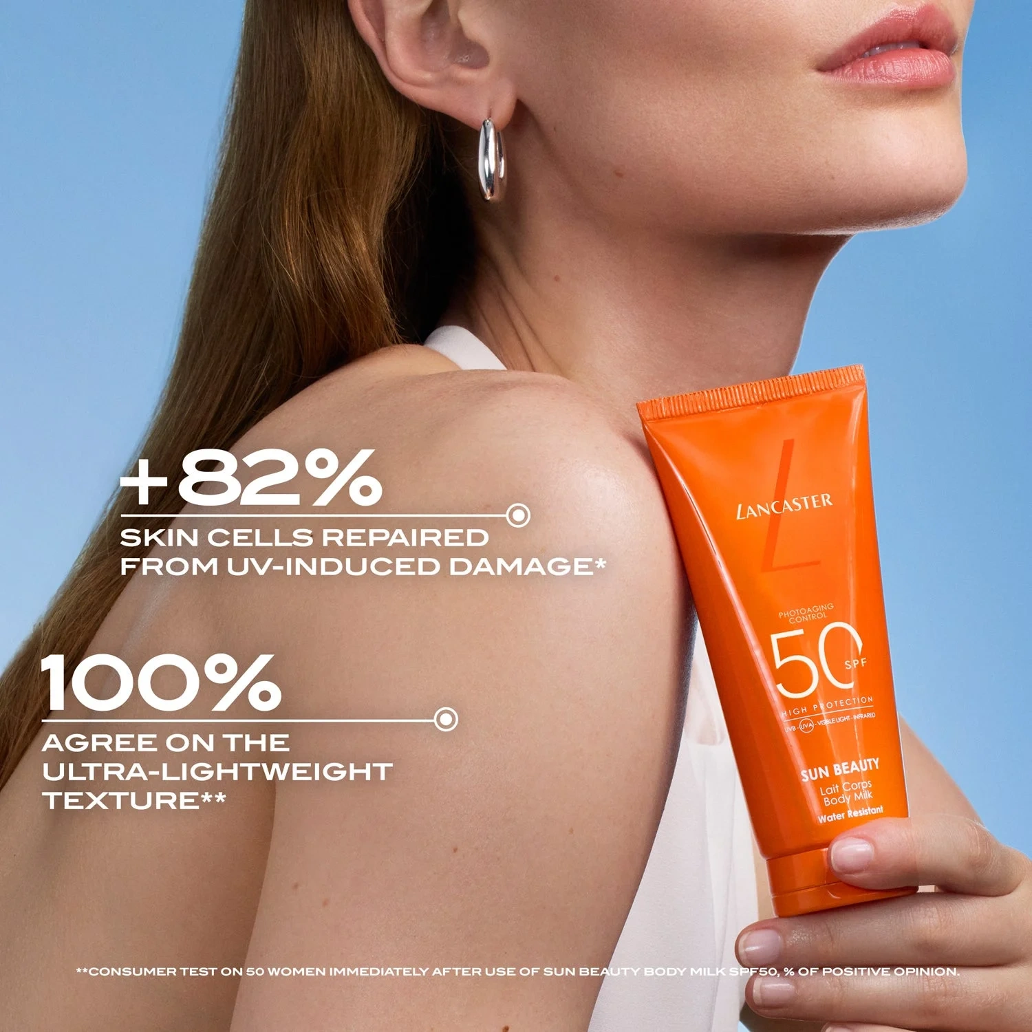 Lancaster Sun Care Face & Body Sun Beauty Body Milk SPF50