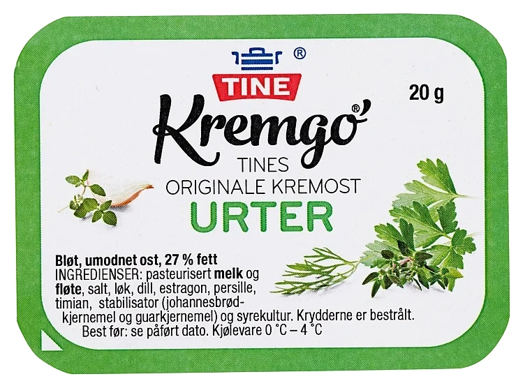 Kremost urte,kuvert   96x20g