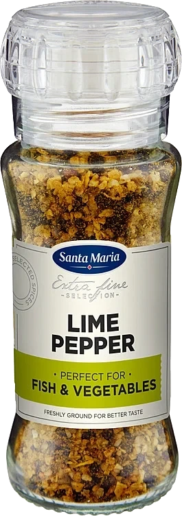 Lime Pepper Kvern 90g Santa Maria