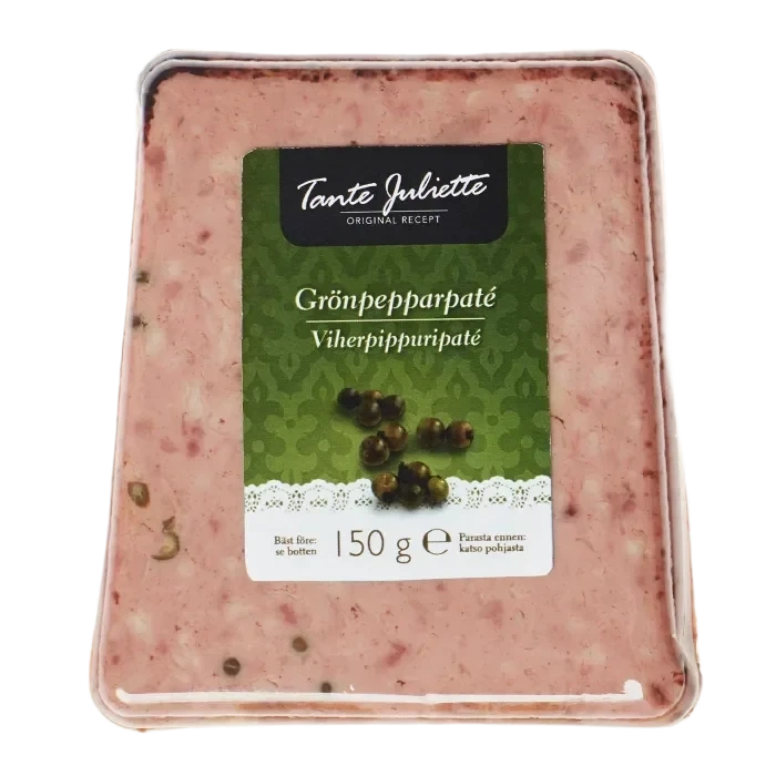 Grønnpepperpate 150g Tante Juliette