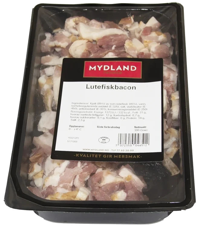 Lutefiskbacon Premium 300g Mydland