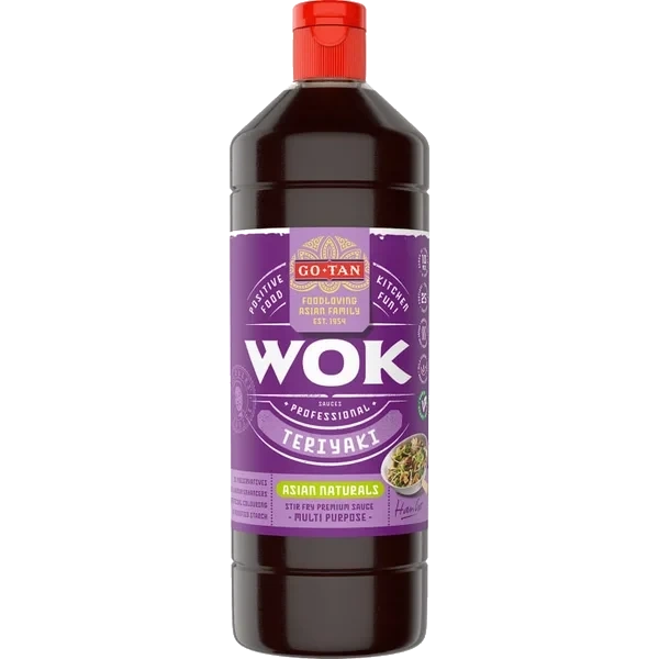 Go-tan Woksaus Teriyaki 6x1 l