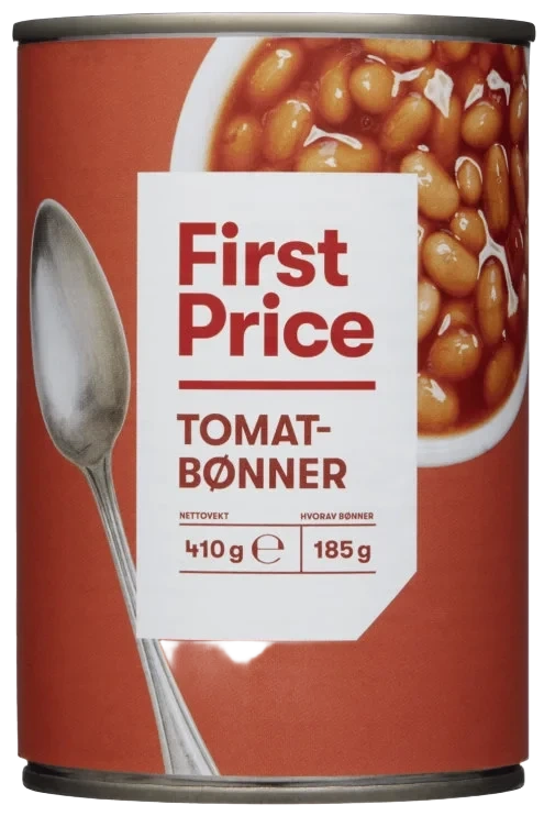 Tomatbønner 410g First Price