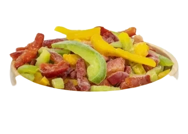 Paprika-blanding strimlet       2,5kg
