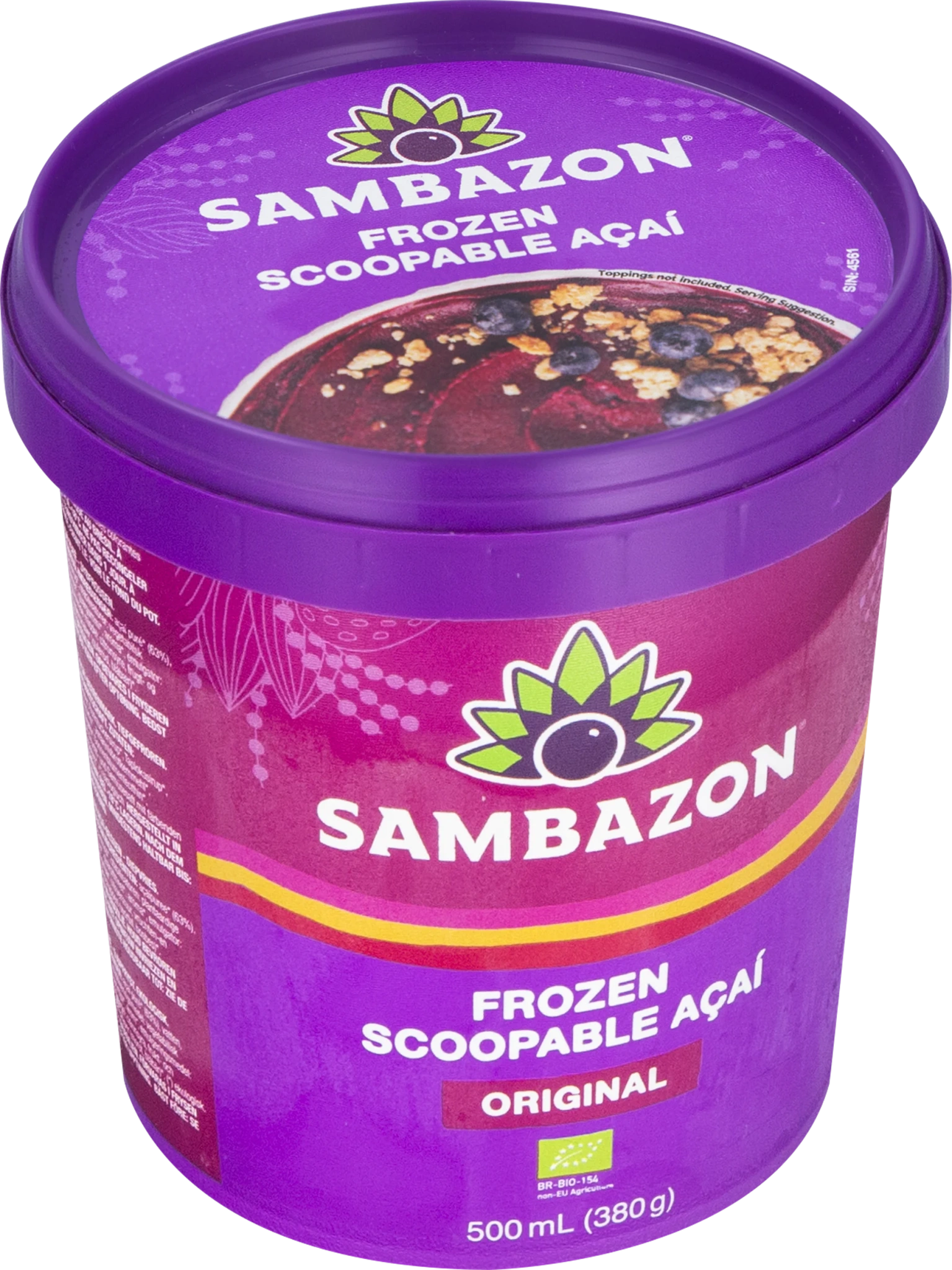 Sambazon Frozen scoopable Acai