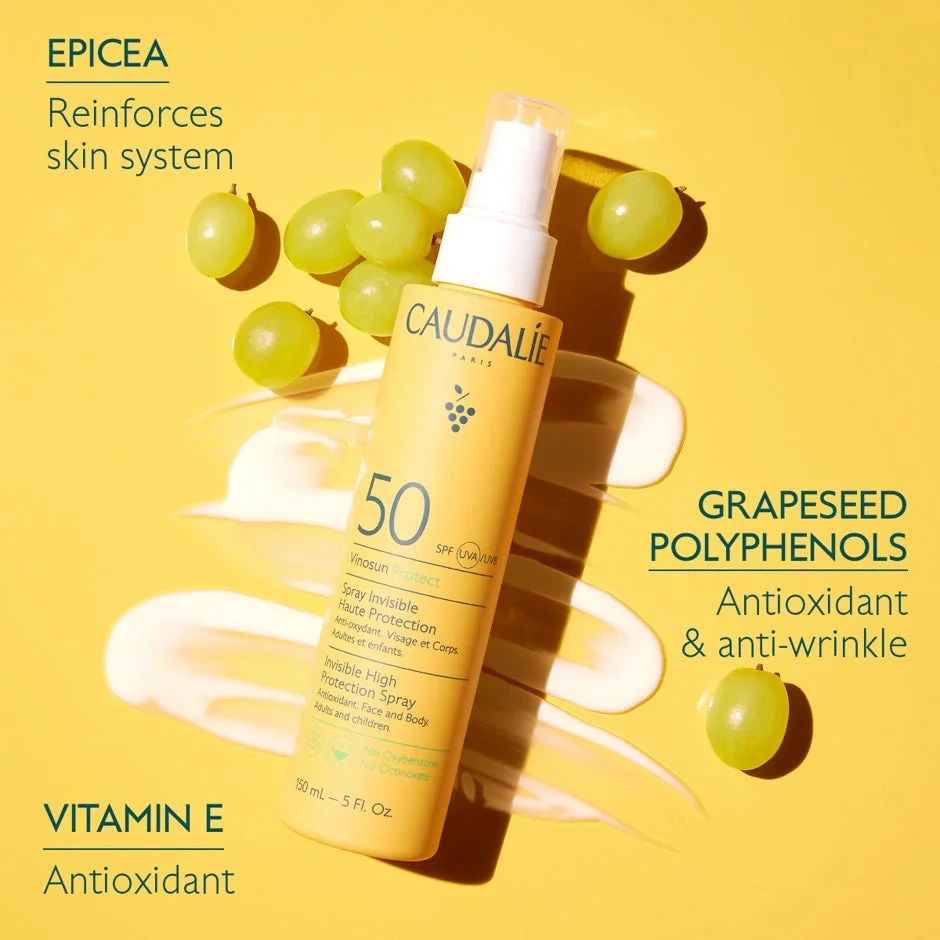 Caudalie Vinosun High Protection Spray SPF50