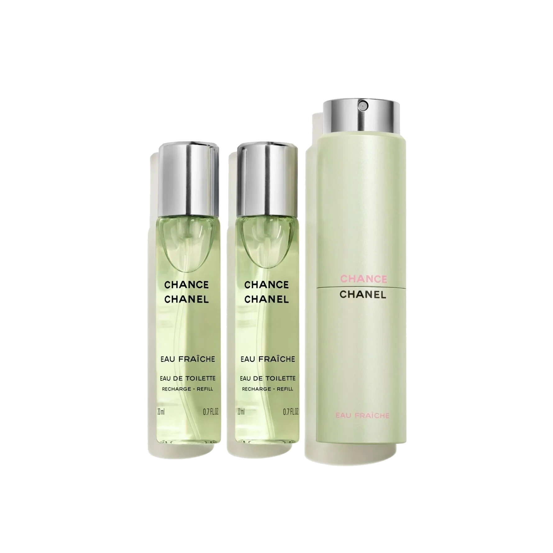 CHANEL EDT TWIST AND SPRAY 3 x 20 ml