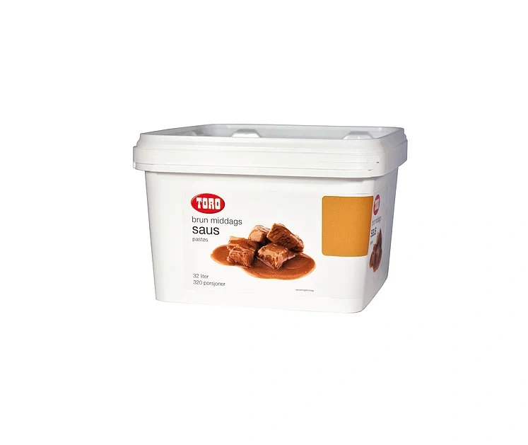 Brun middagssaus pastøs 32l   3,2kg