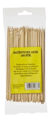 Satesticks bambus 15cm 100stk