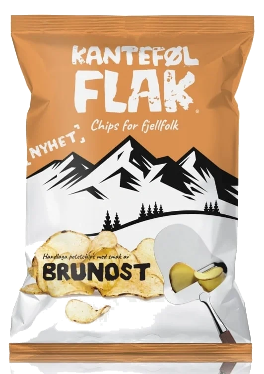 Kantefølflak Brunost 150 g