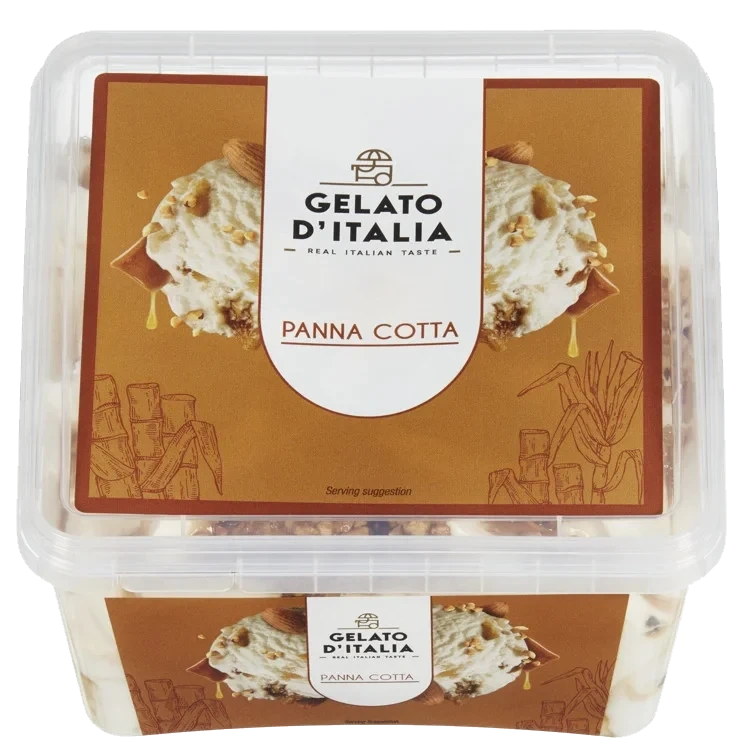 Panna Cotta Is 750ml Gelato D'Italia