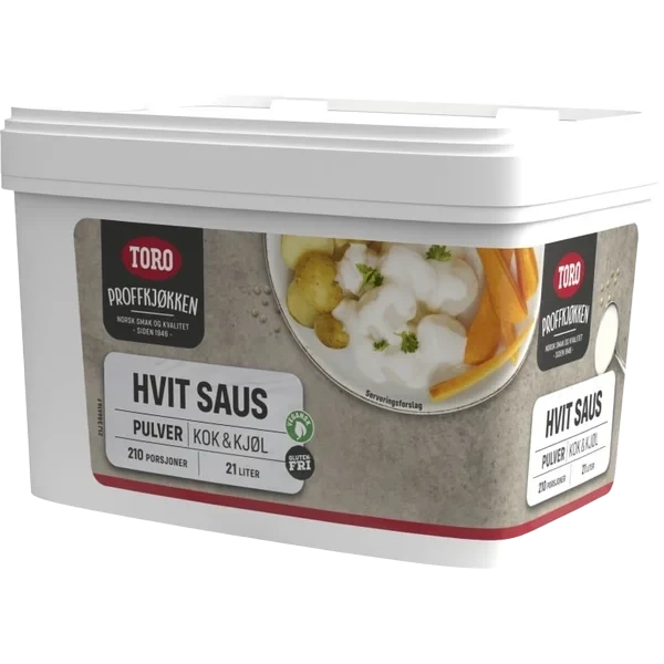 Hvit Saus Kok&Kjøl 800g Toro