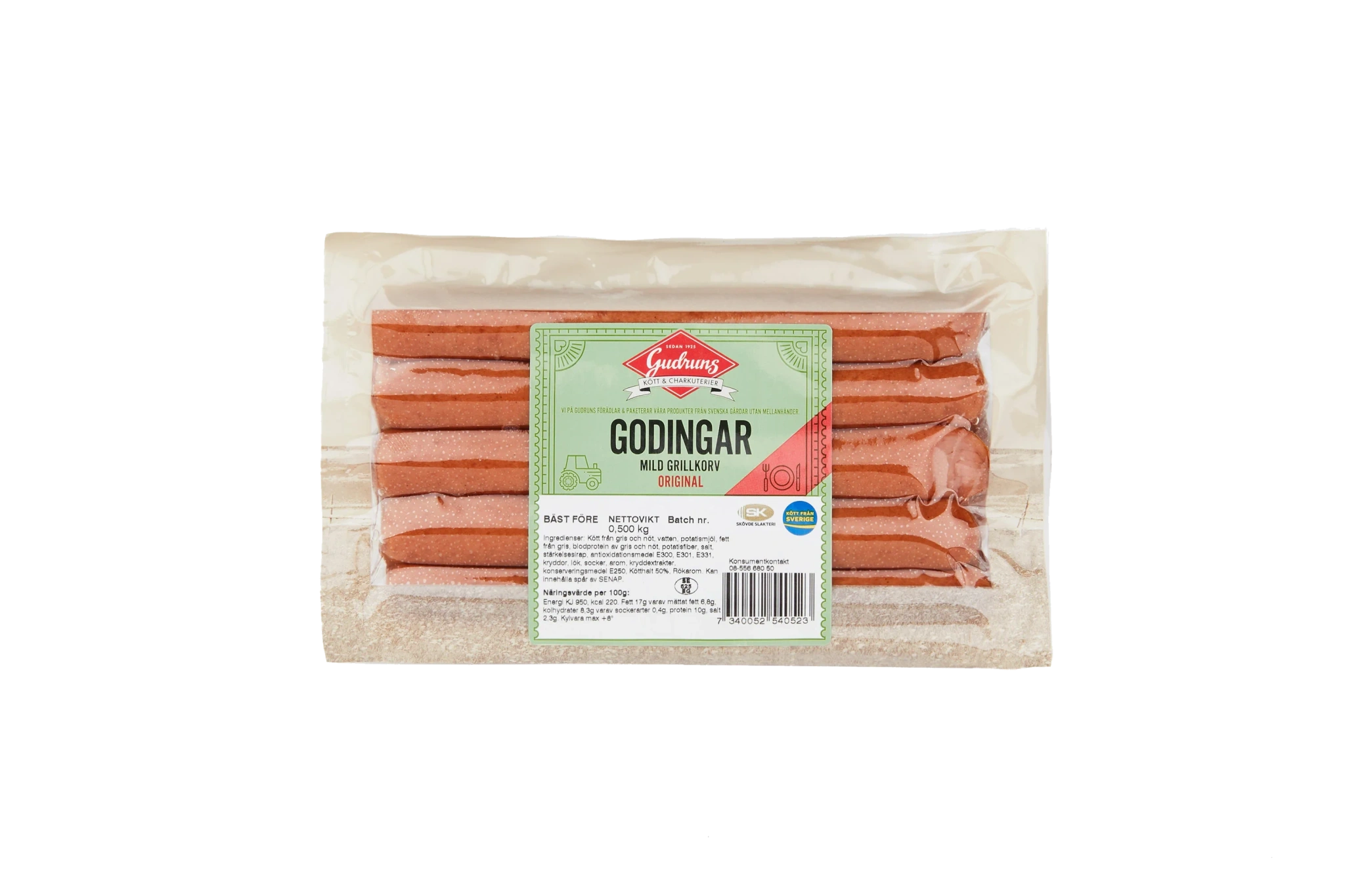 Grillkorv Godingar Original 10-pack